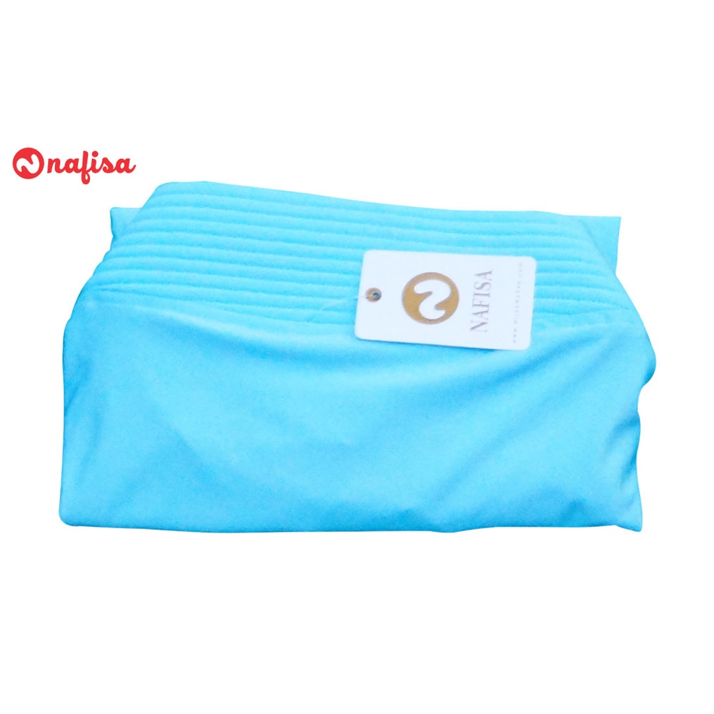 Hijab Instan Masker - Nafisa Yes Fritania - Jilbab Bergo Premium-Clear Water