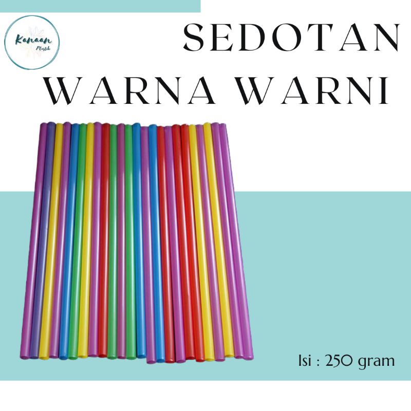 SEDOTAN PLASTIK/SEDOTAN WARNA WARNI