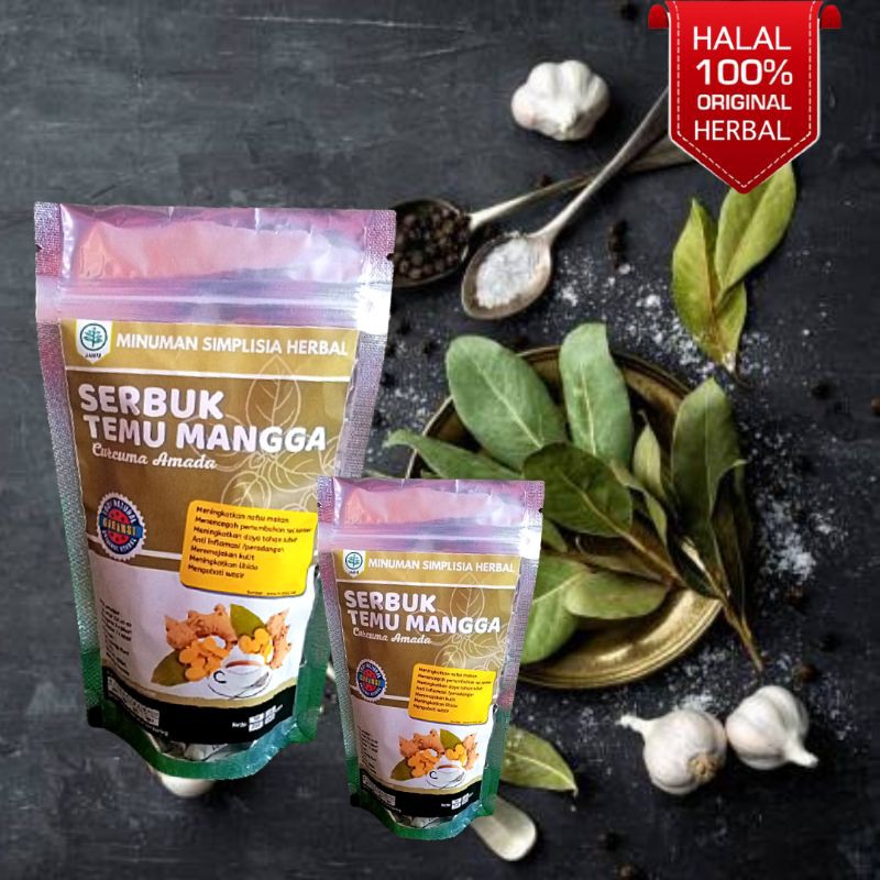 Jual Simplisia Herbal Serbuk Temu Mangga Shopee Indonesia