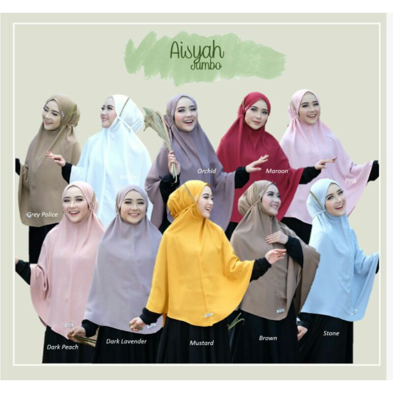 BERGO AISYAH || Hijab Original by Fauz Hijab