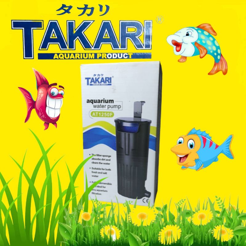 TAKARI AT 1250F FILTER KURA KURA REPTIL PLUS SKIMMER