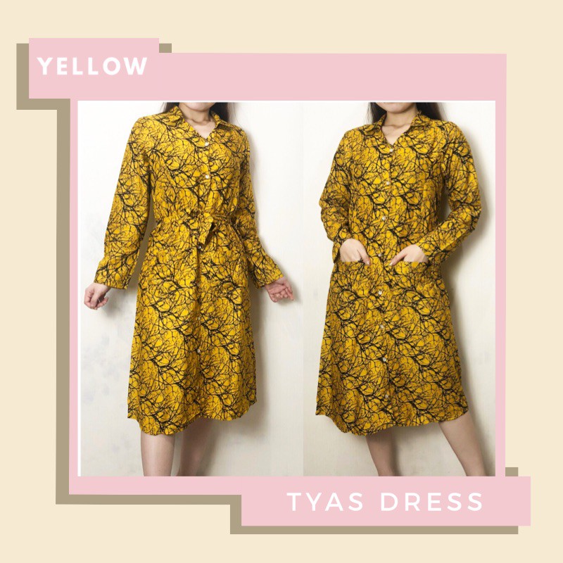 TYAS DRESS - Dress Wanita Terusan Wanita