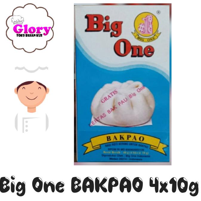 

big one ragi bakpao sachet 4 x10 gr TERLARIS TERPERCAYA ORIGINAL