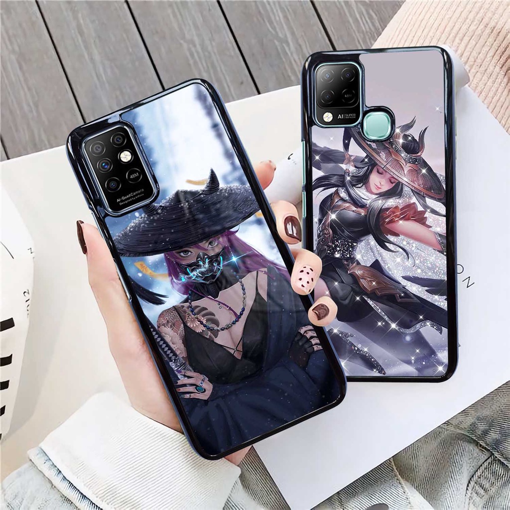 [NT14] Case Glossy Infinix Note 7 | 8 | 10 | 10 PRO | 10PRO NFC | Smart 4 5 6 | HOT 10  10S | Casing