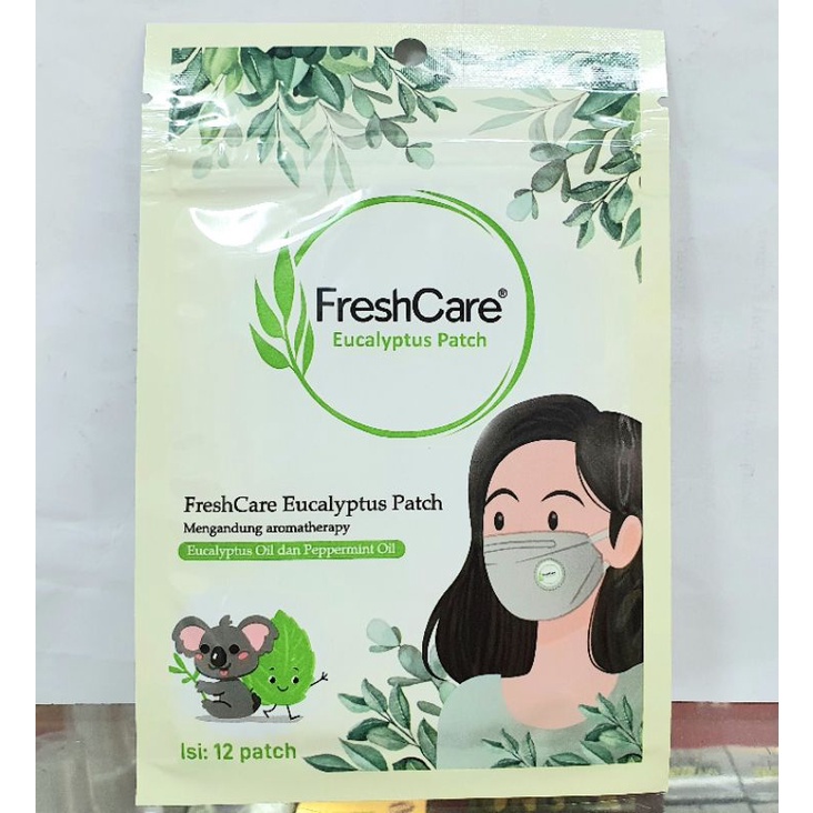 Jual Freshcare Eucalyptus Patch 1 Pouch Isi 12 Patch Indonesia|Shopee ...