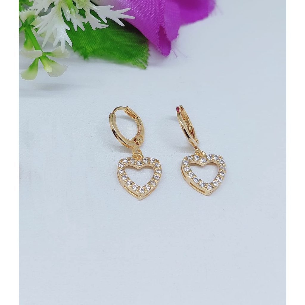 Anting xuping love permata perhiasan fashion 0404-0406