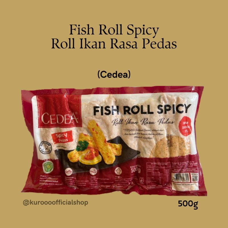 

cedea fish roll spicy 500gr