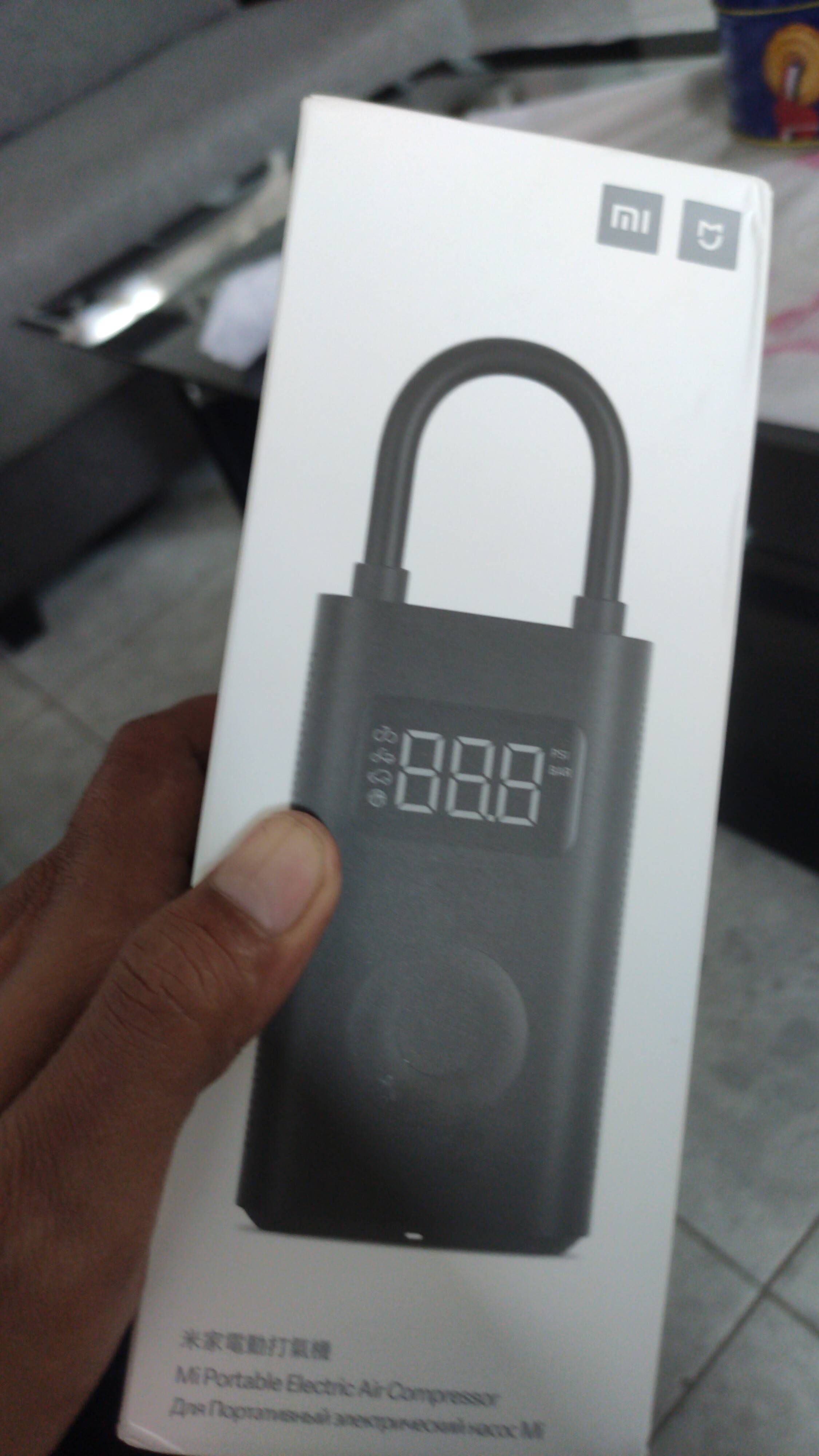 Xiaomi Mijia Electric Air Pump Compressor Portable - Pompa Angin Ban / Sepeda / Bola