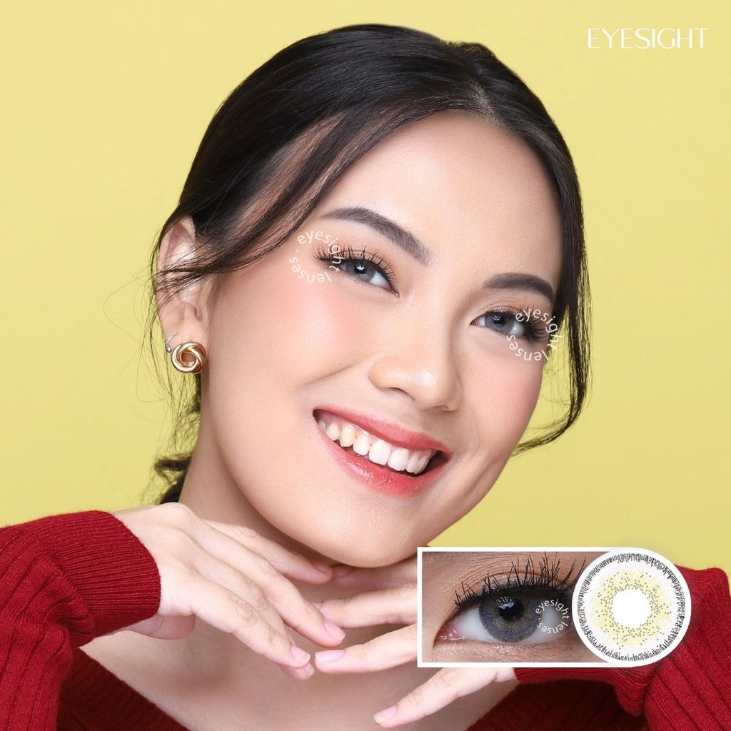 EYESIGHT LENSES Softlens Princess by EOS - Sole 3 Tone Gray (1pc/sebelah)