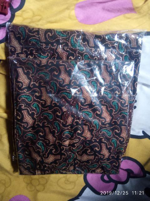 Atasan Batik Dolby Dolbi Dobby Doby Tenun Sutra Tulis Halus Katun Atbm Baron ,sarombit Atasan