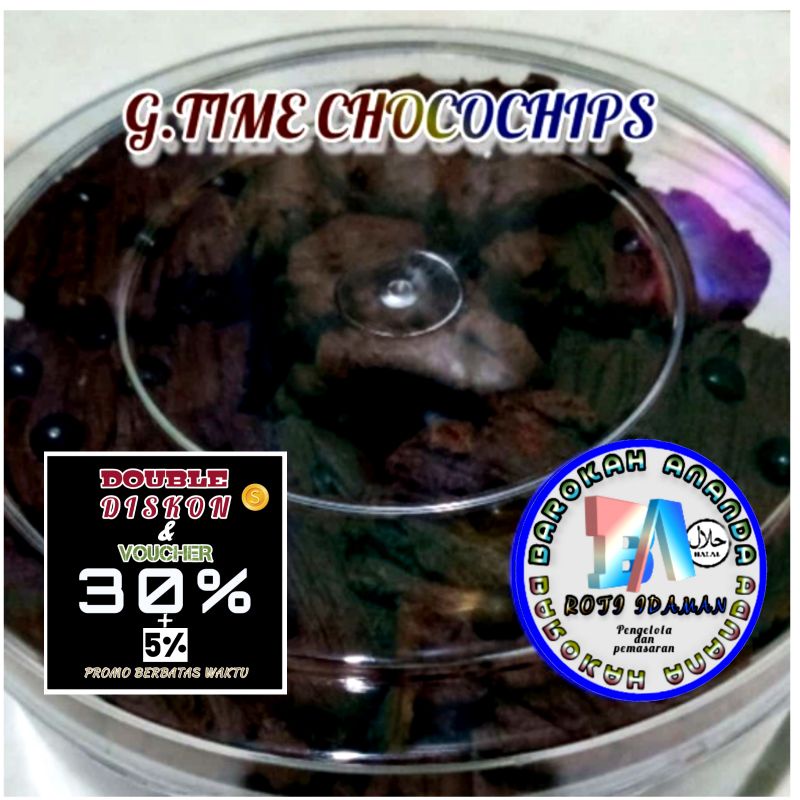 

G.TIME CHOCOCHIP T500gr KUE LEBARAN AN1+