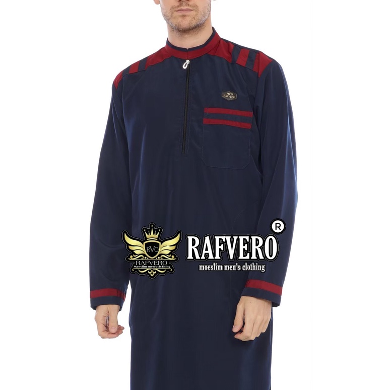 Pakaian Muslim Pria Jubah Gamis Arfan Original Rafvero