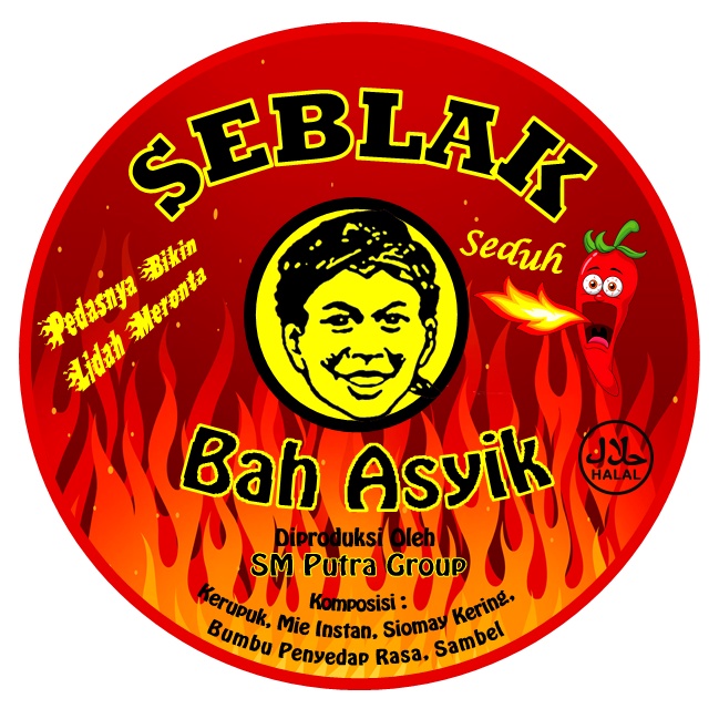

Bah Asyik Seblak Seduh, Seblak Instant,
