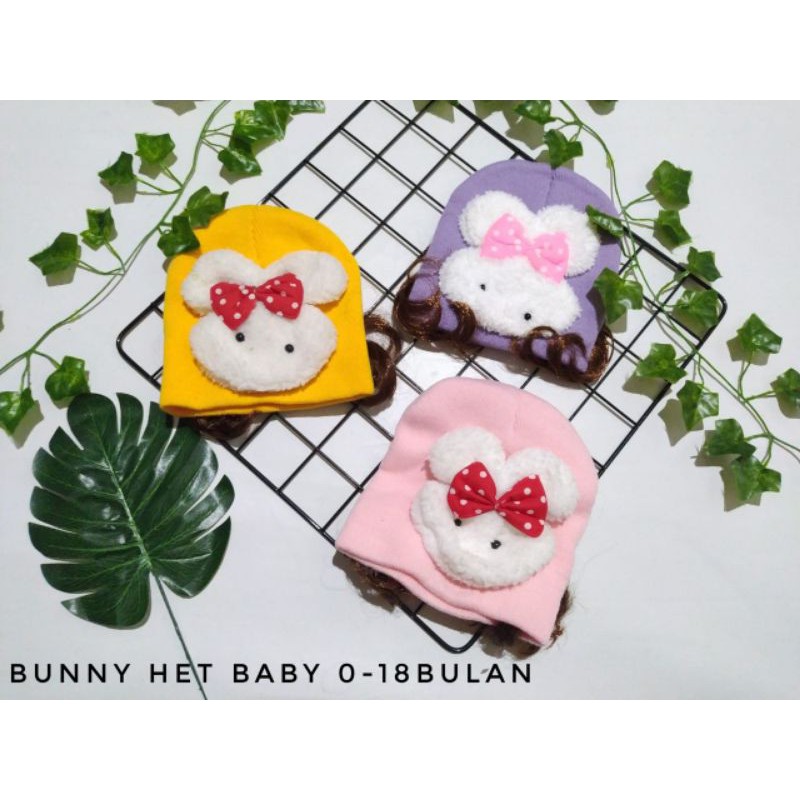 Topi anak perempuan topi import topi bayi/ bunnyhat