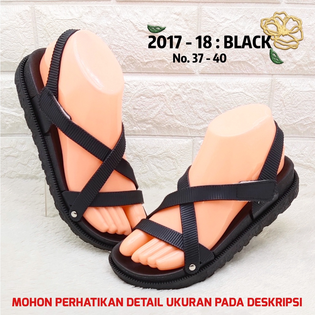 COD Sandal gladiator cewek 2017 18 HYS Sendal let tali tali remaja SDLWW