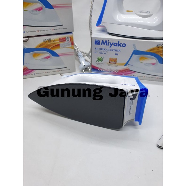 Setrika Miyako el 1000 / Setrika Baju / Gosokan Baju