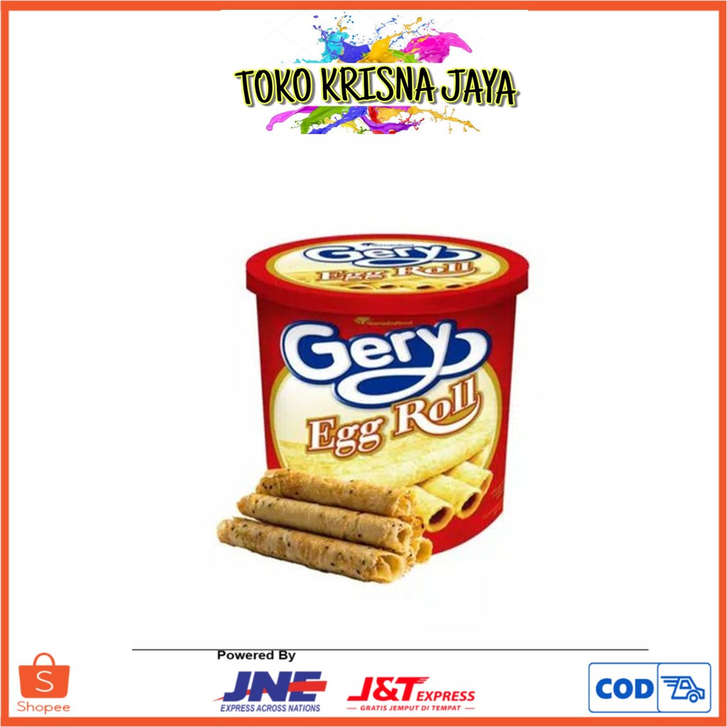 

GERY EGG ROLL WAFER KALENG NETTO 210 GR