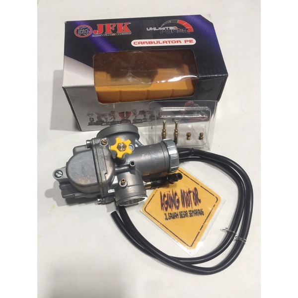 karbu karburator motor pe 28 merk jfk racing