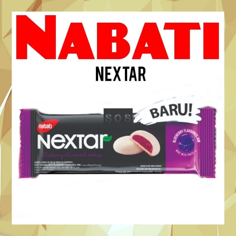 

《OS3》 Nabati Nextar Blueberry Cookies 42 gram