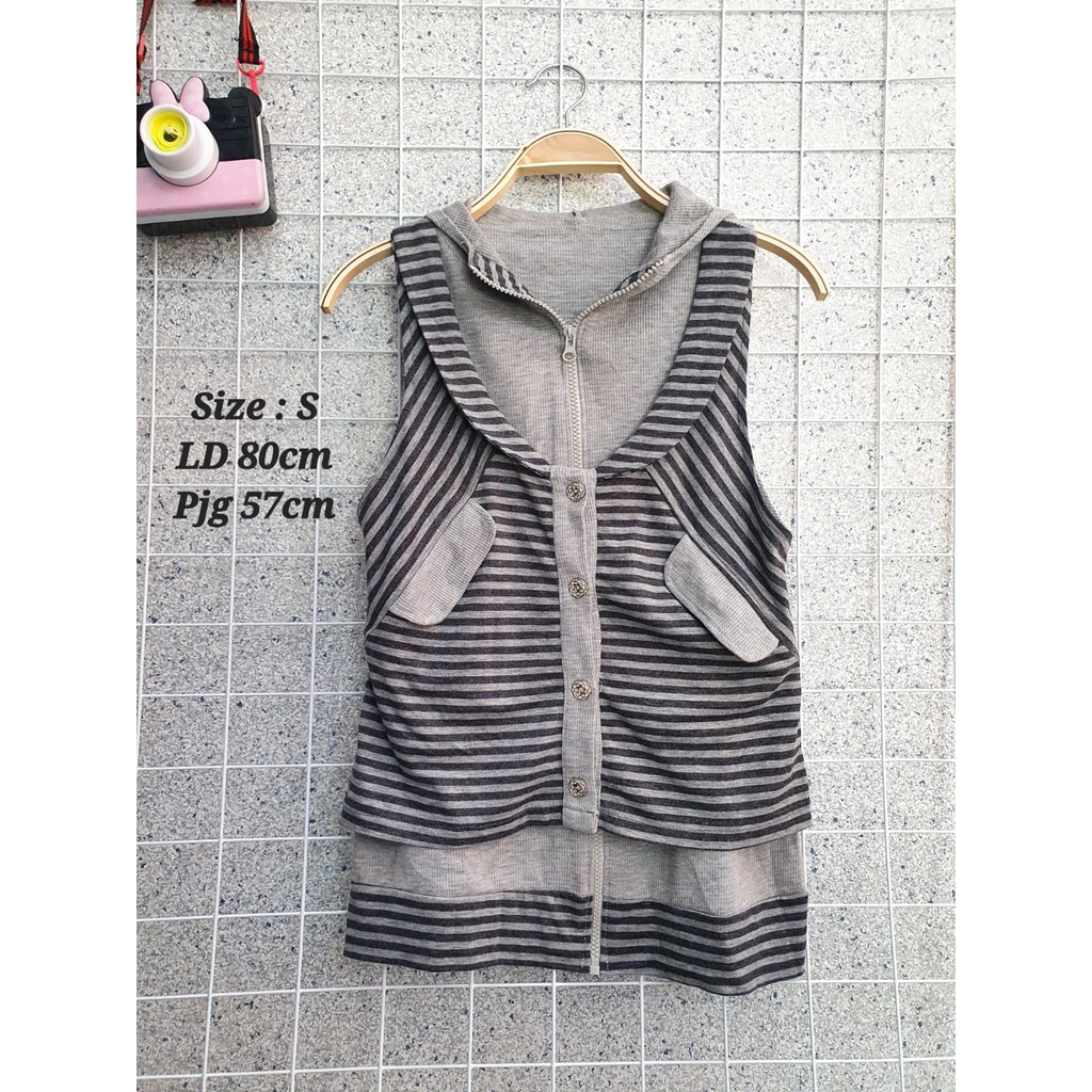 Like NEW Outer Rompi Hoodie Anak Perempuan Remaja Tanggung