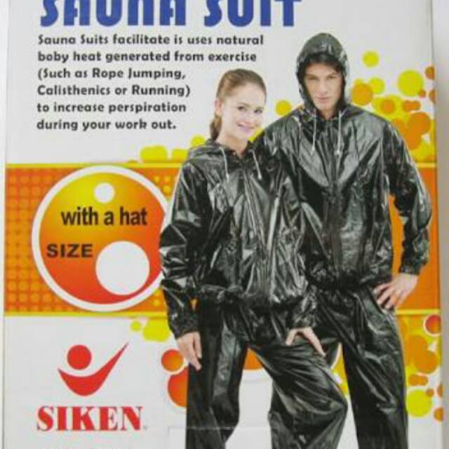  Baju  pembakar lemak sauna suit siken korea  Jaket Olahraga  