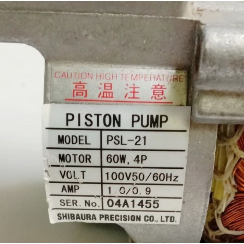 piston pump 100av ac model spl -21