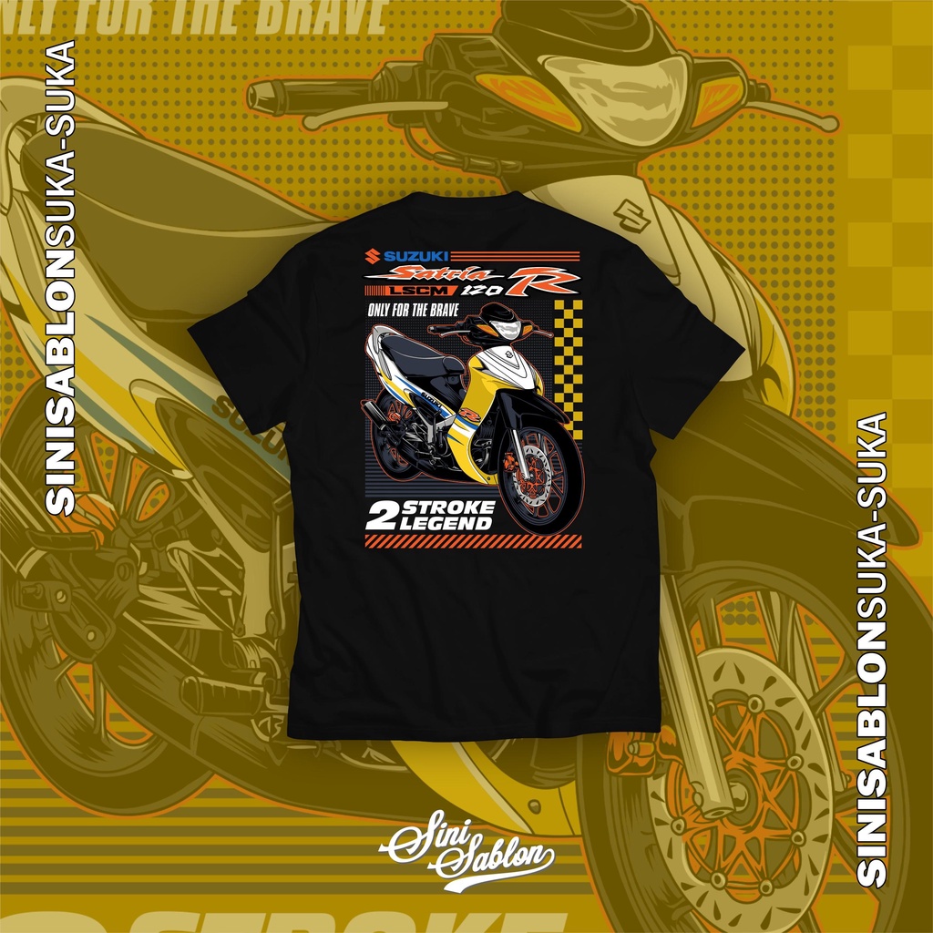 KAOS SATRIA 2 TAK YELLOW