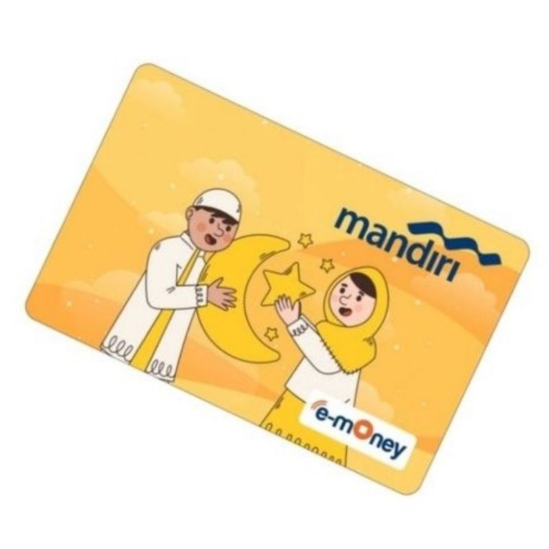 eMoney Mandiri Spesial Edition Idul Fitri 2022 SILAHTURAHIM ORI /Like eTOLL Tapcash Flazz or Brizzi