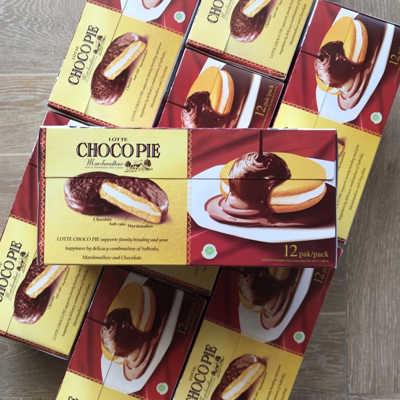 

Lotte Chocopie Chocolate Softcake Marshmallow