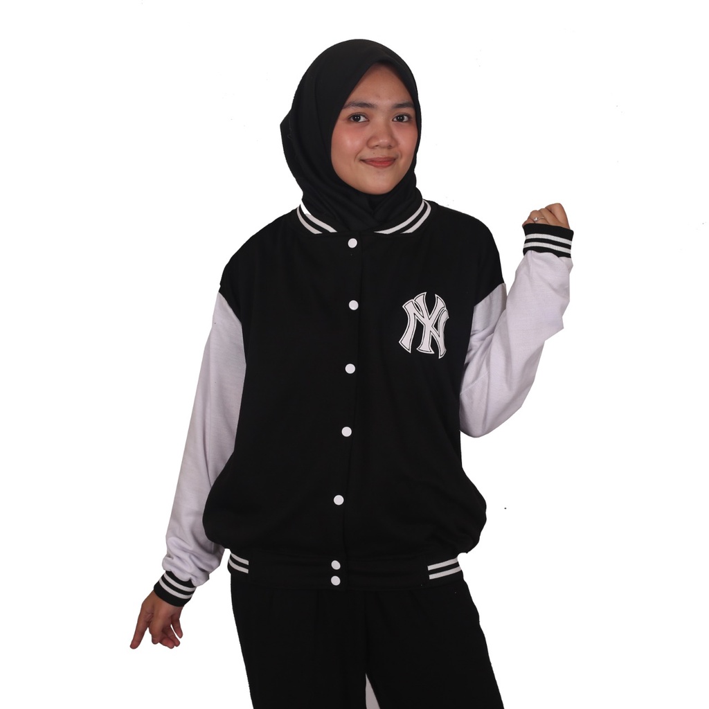 Jaket NY Baseball - Jaket Baseball Unisex
