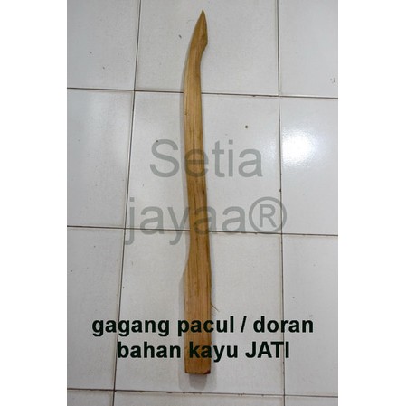 doran / gagang pacul / gagang cangkul &quot;JATI&quot;