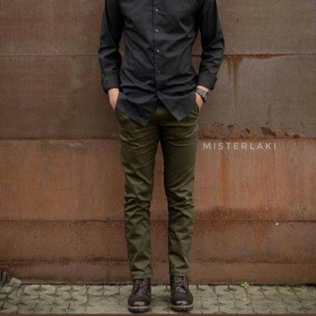 Celana Chino Panjang - Chino Scoth Strech