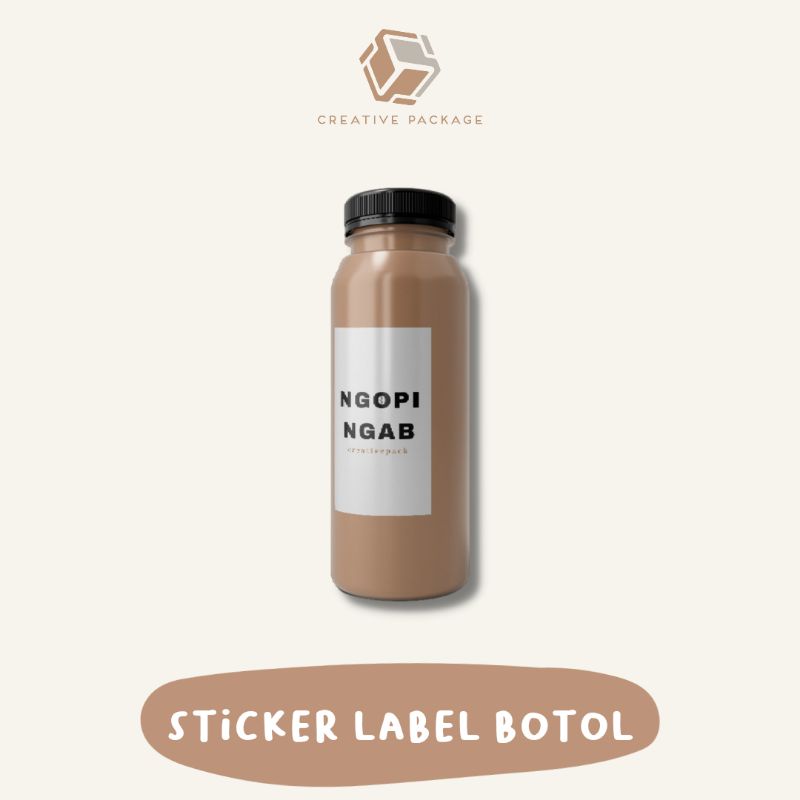 

Stiker Label Botol Minuman