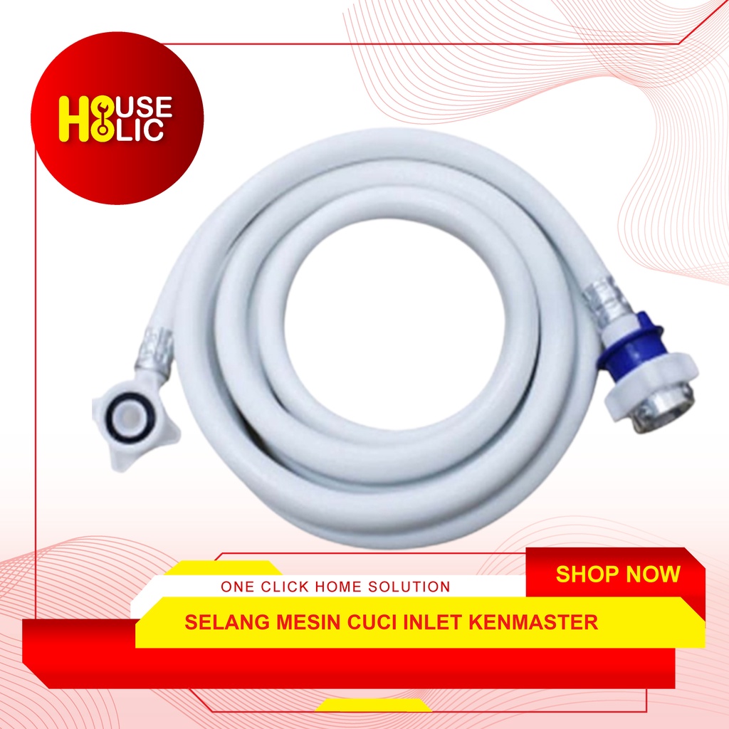 Selang Mesin Cuci Inlet 5 Meter / Washing Machine Inlet Hose Kenmaster