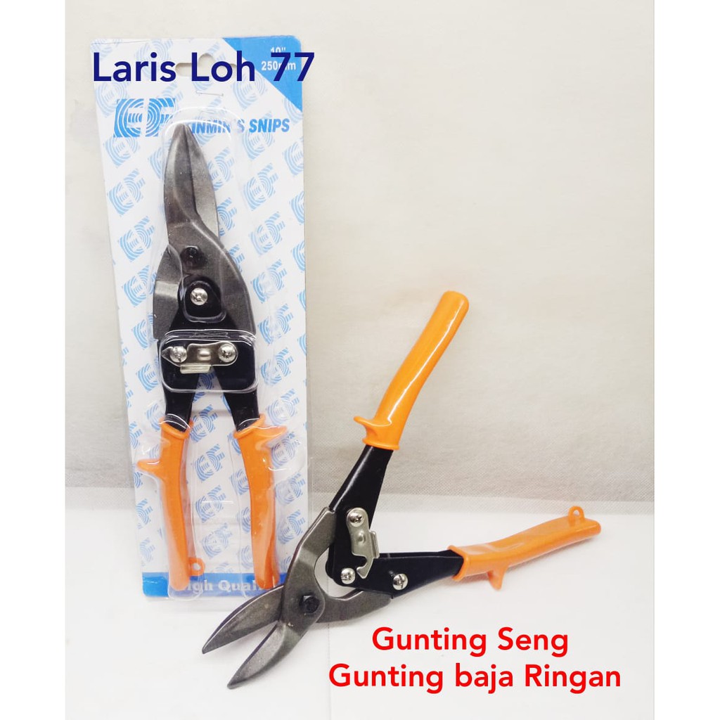 

Gunting Hollo gunting seng serbaguna-gunting baja ringan 10 inch - gunting hollow murah