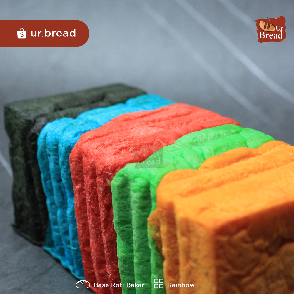 Roti Bakar Bandung Rainbow | Base Roti Bakar Bandung Rainbow