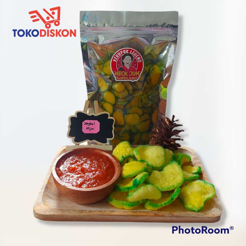 

Kerupuk Mentah Kerupuk Jengkol Warna Hijau - Kualitas Premium