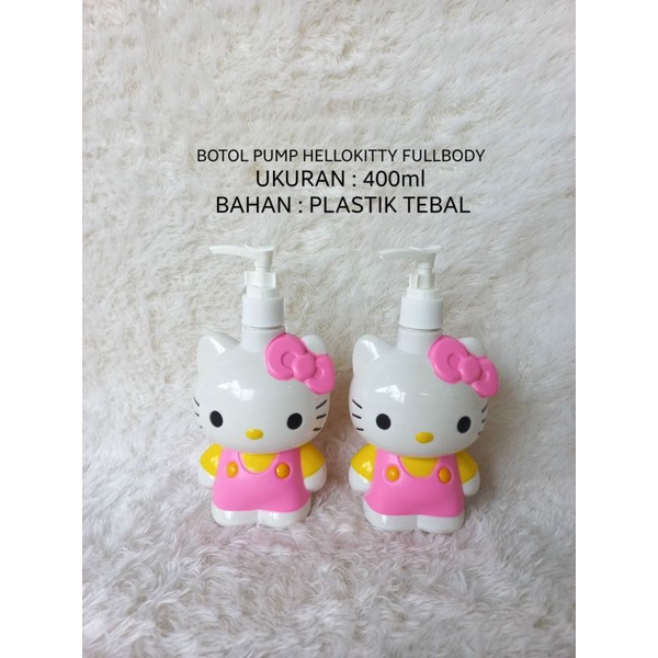 BOTOL PUMP HELLOKITTY/BOTOL PUMP/BOTOL PUMP KARAKTER/BOTOL SABUN HELLOKITTY/BOTOL SABUN/TEMPAT SABUN