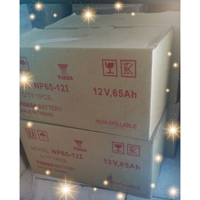 aki Yuasa Vrla NP65-12i 12v 65ah