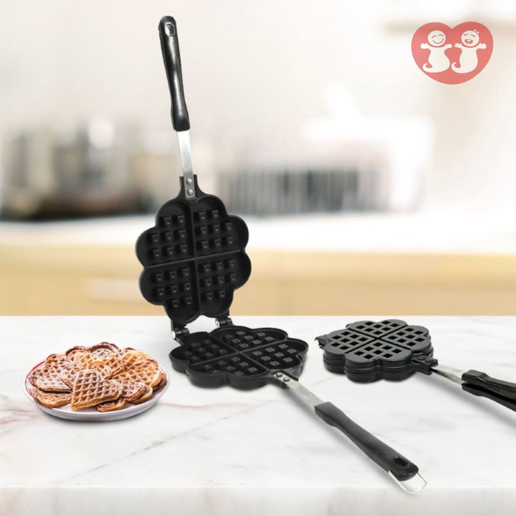 Flower Waffle Maker Panci Wafel Croffel