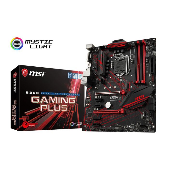 Penawaranspesial MSI B360 GAMING PLUS (Socket 1151 Coffee Lake) Diskon