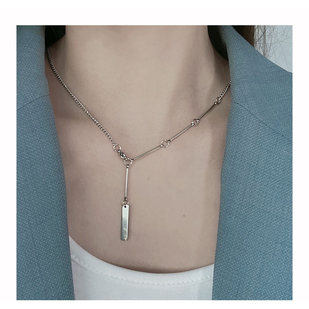 Geometric Necklace Accessories Simple Personality Clavicle Chain