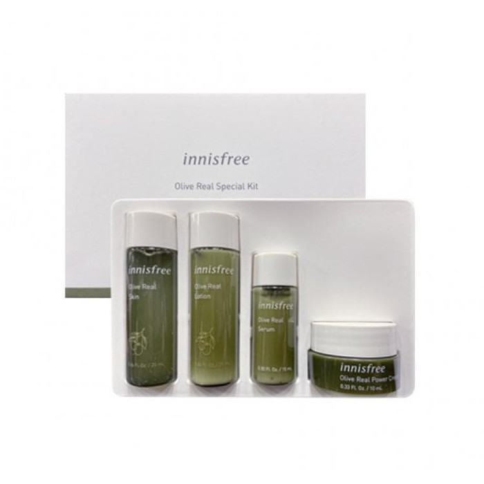 Innisfree Olive Special Trial Kit (4 Items)