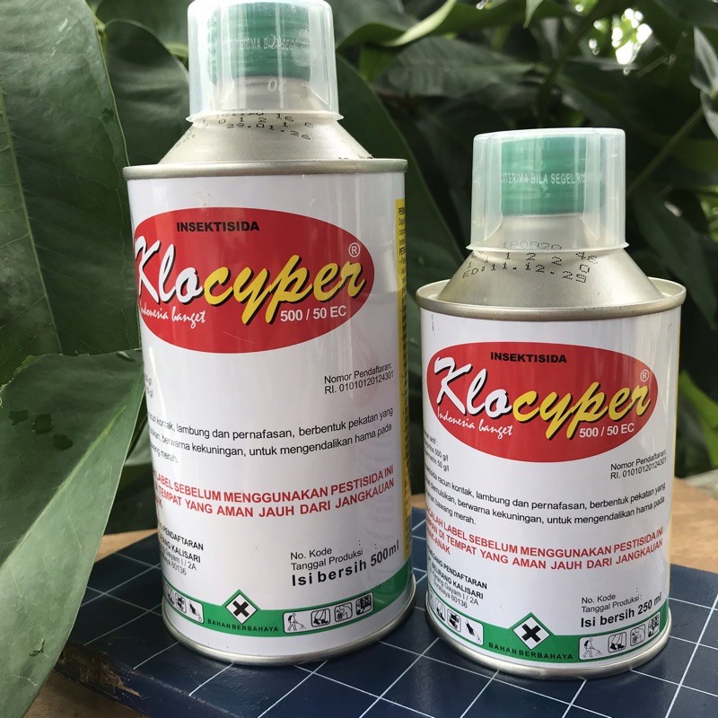 Insektisida Klocyper 500/50 EC bahan aktif : klorpirifos dan sipermetrin