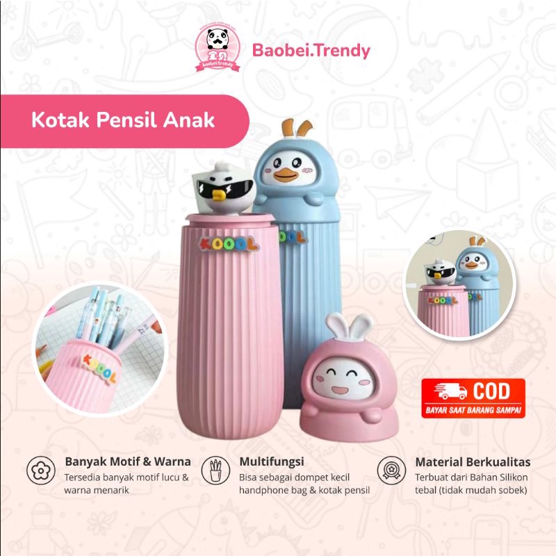 

Kotak Pensil Unik Murah Lucu Anti Air