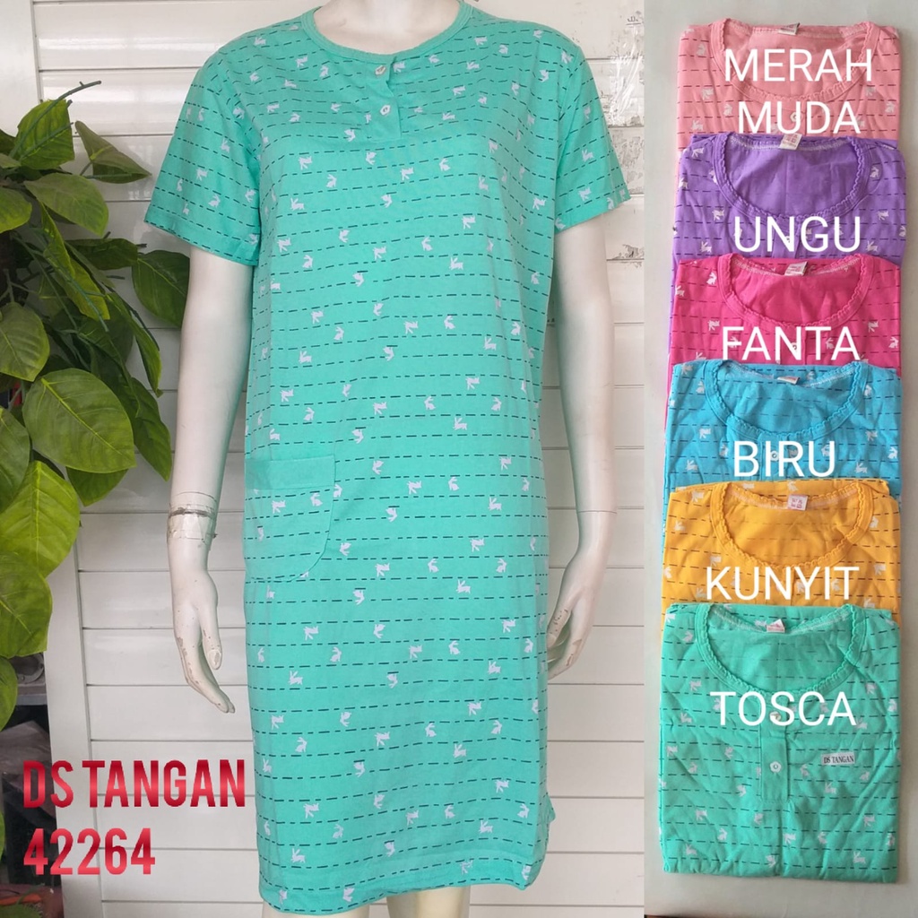 gof DASTER THEDDA STANDART Pakaian Wanita Casual Santai Motif Busui Baju Tidur