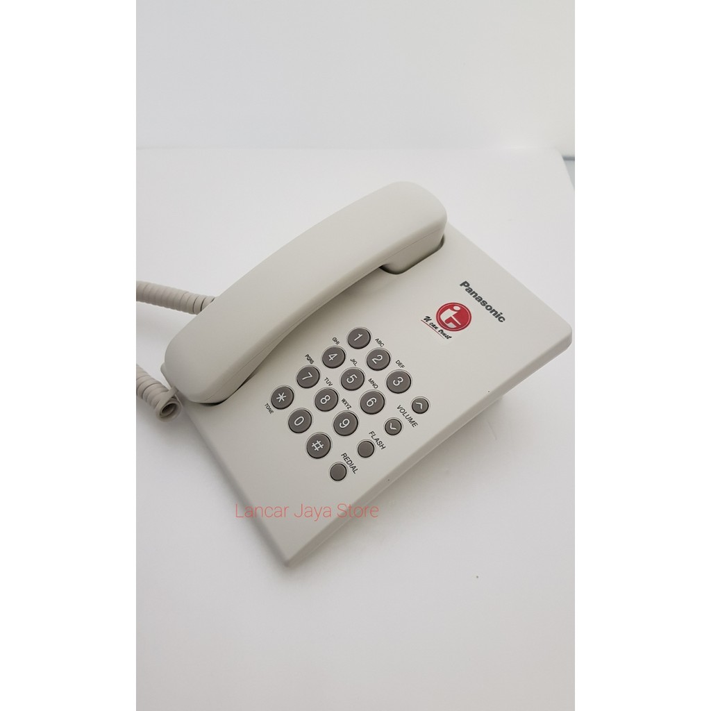 Telepon Rumah / Telepon Kabel / Telepon Kantor Panasonic KX-TS500 W