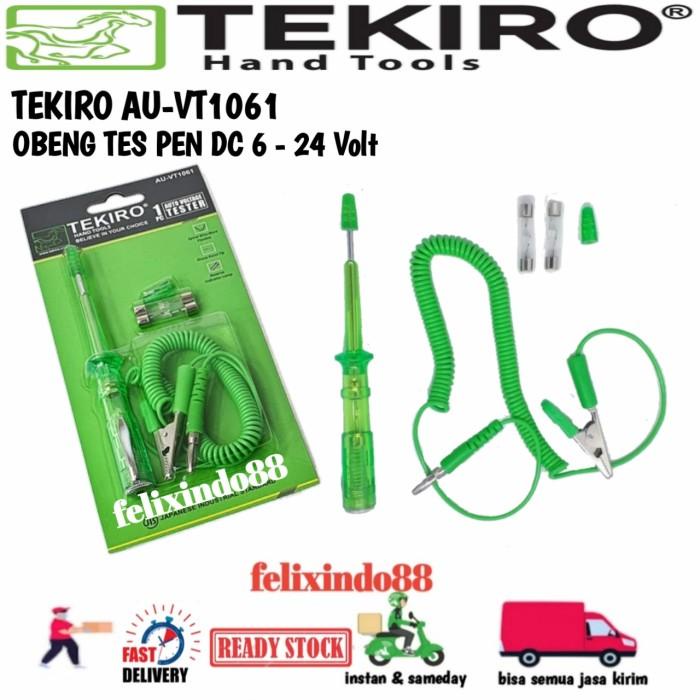 Taspen Tekiro Auto Voltage Tester / Tespen Aki / Tes Pen Ac Dc Au-Vt1061