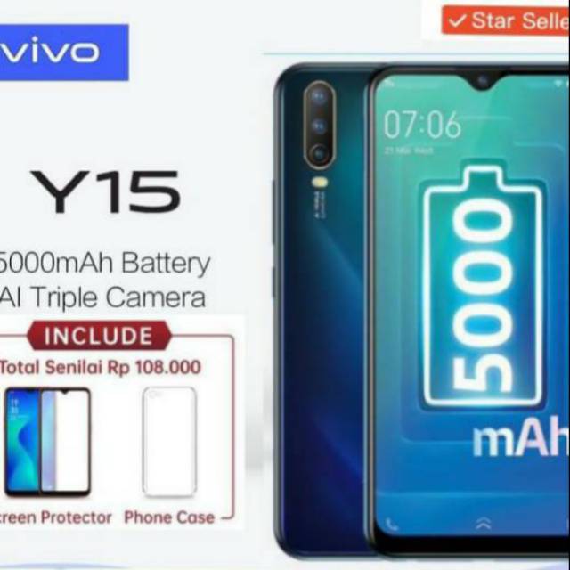 VIVO Y15 4GB RAM INTERNAL 64GB