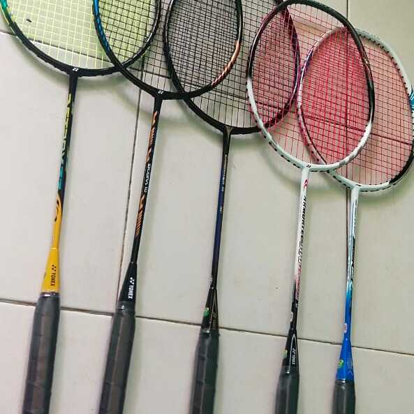 TERBARU Raket Badminton Second Ori Berlogo PBSI